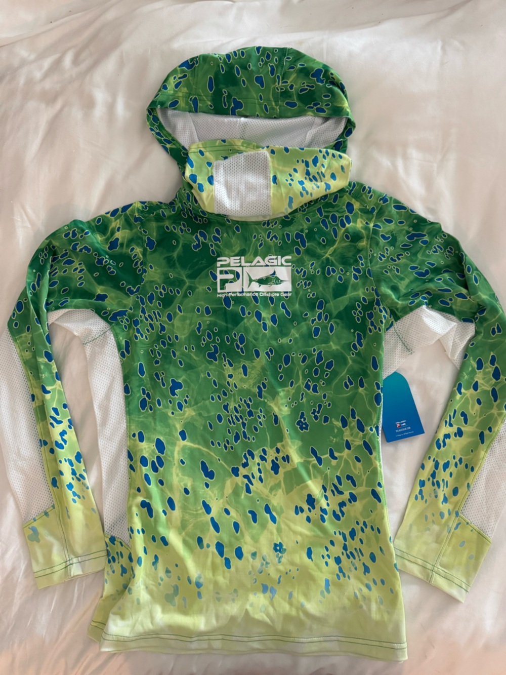 Women’s Pelagic Green Dorado Long-sleeved Performance Fishing Shirt